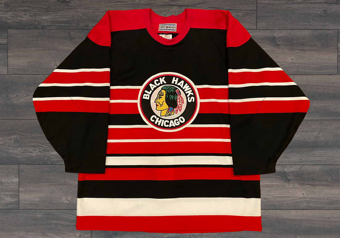 DOMINIK HASEK  Chicago Blackhawks 1992 CCM Vintage NHL Hockey Jersey